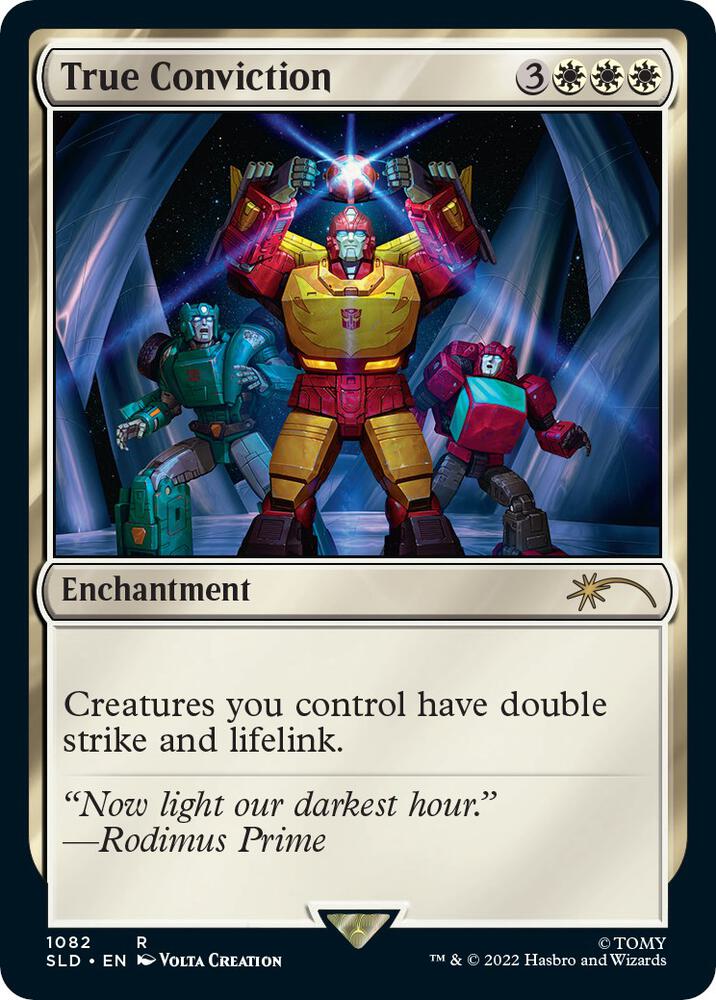 True Conviction - White