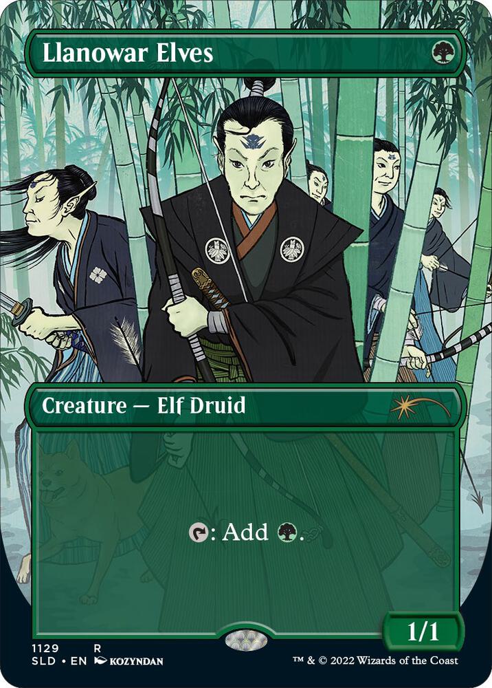 Llanowar Elves - Green