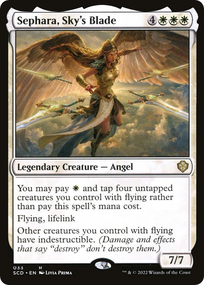 Sephara, Sky's Blade - White