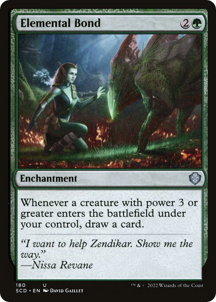 Elemental Bond - Green