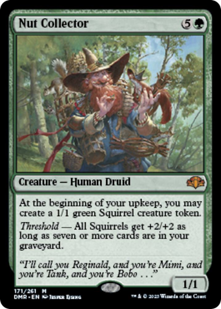 Nut Collector - Green