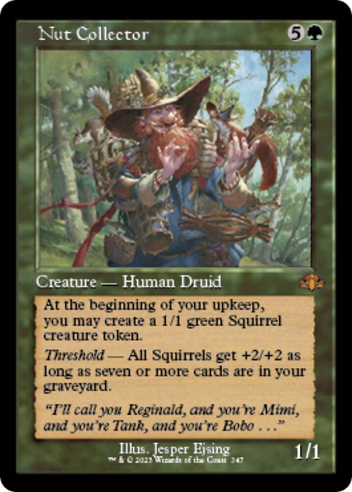 Nut Collector - Green