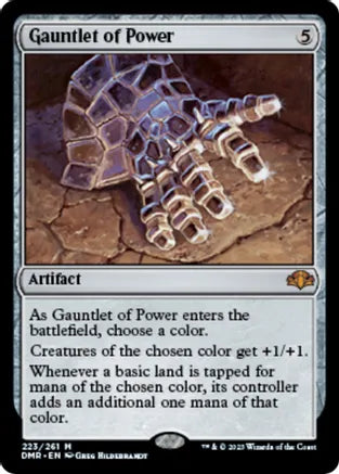 Gauntlet of Power - Artifact