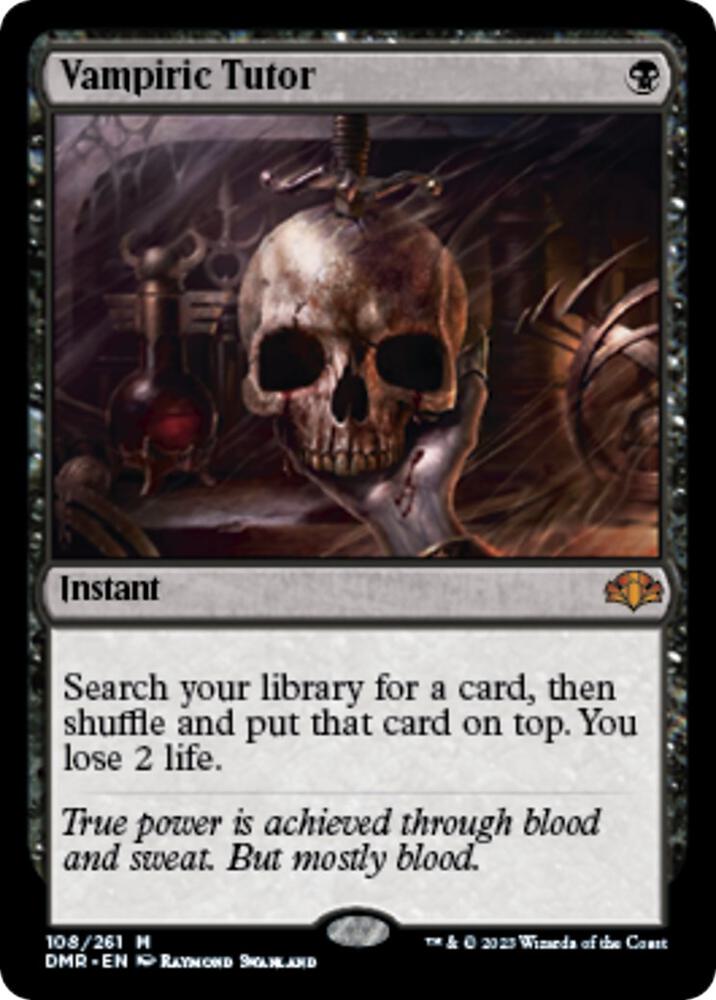 Vampiric Tutor - Black