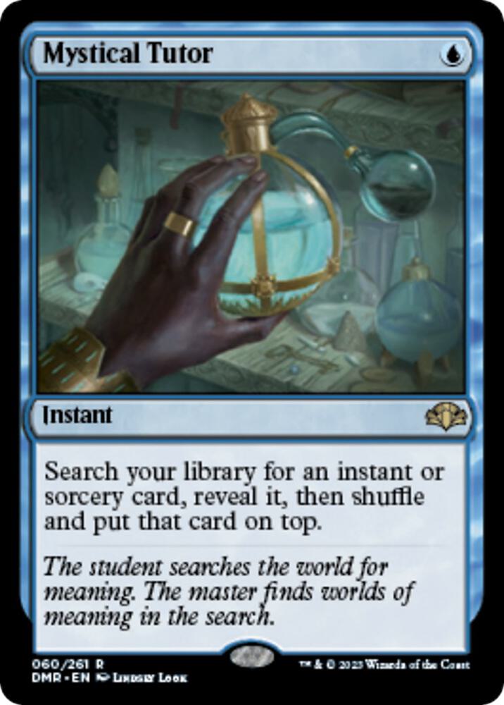 Mystical Tutor - Blue