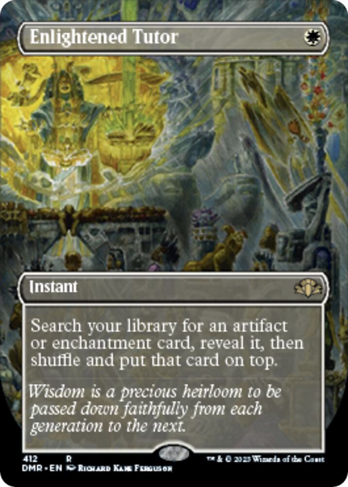 Enlightened Tutor - White Infinity Flux Enlightened Tutor - White Infinity Flux