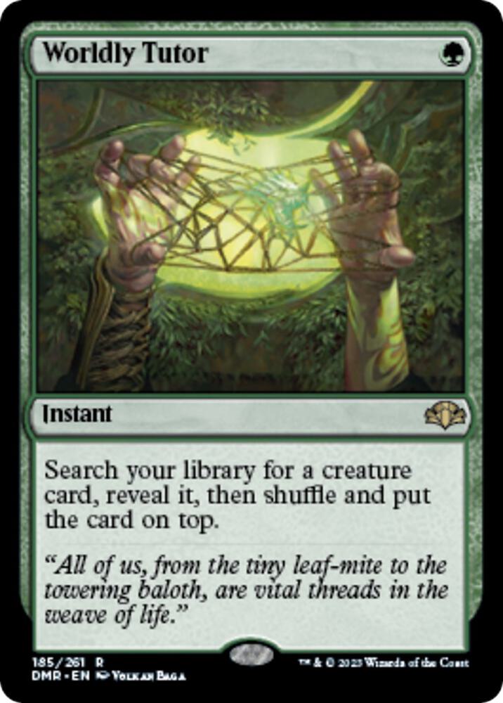 Worldly Tutor - Instant - Green