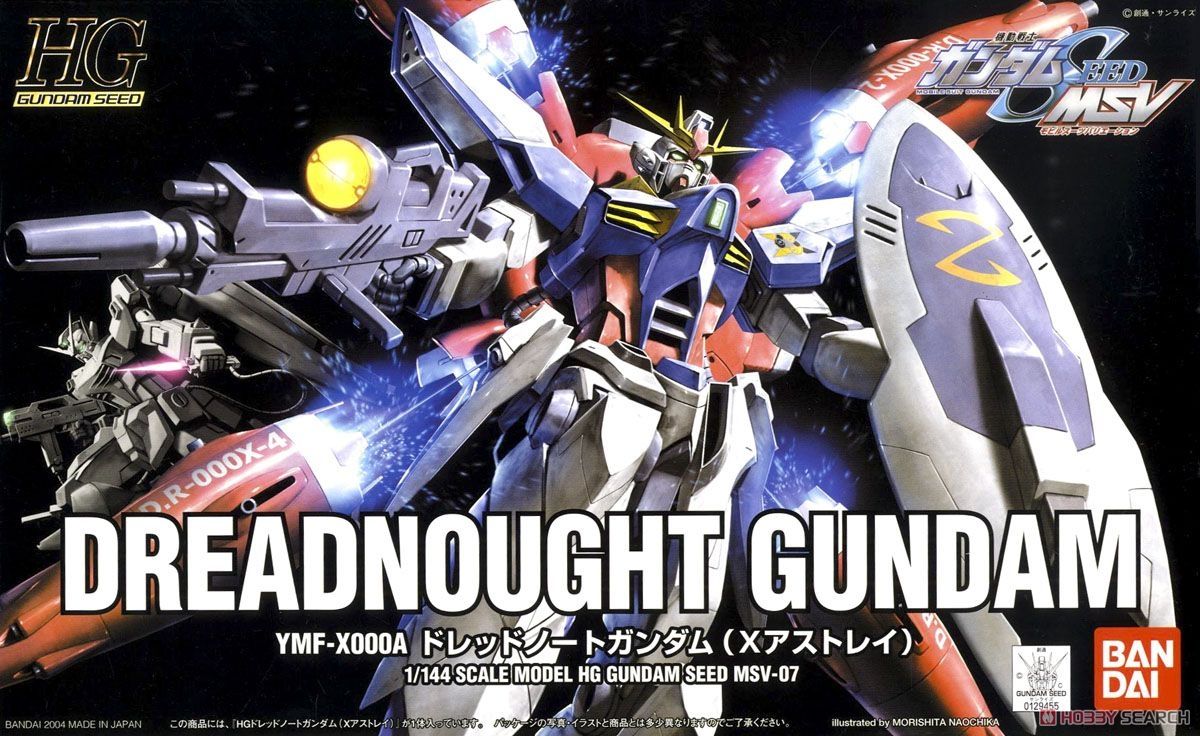 Dreadnought Gundam HG 1/144 Scale Model Kit