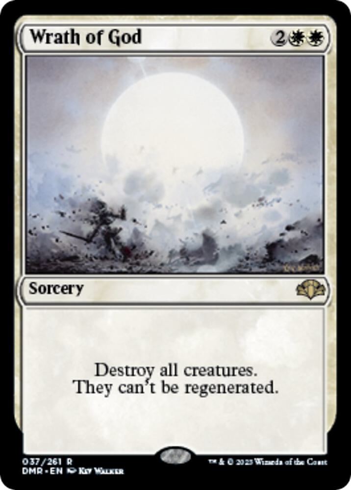 Wrath of God - White