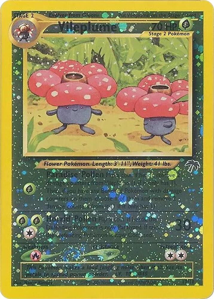 Vileplume - Grass/Psychic