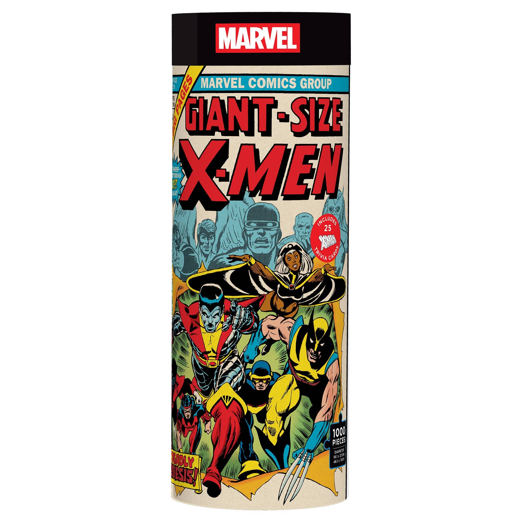 Marvel X-Men Jigsaw Puzzle and Trivia