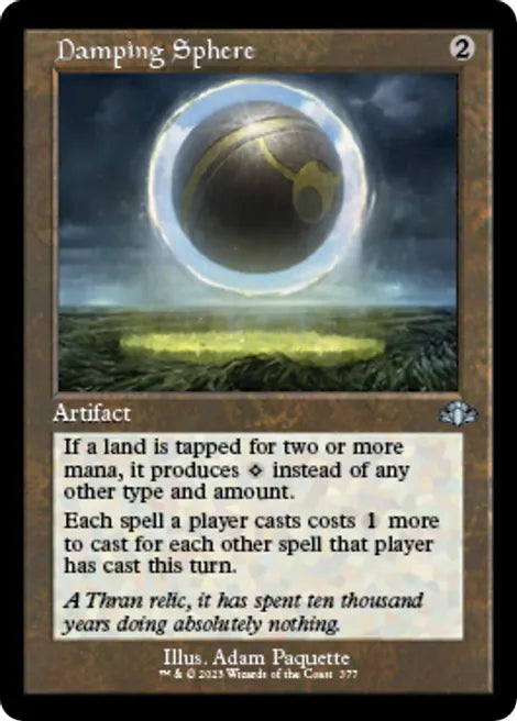Damping Sphere - Artifact