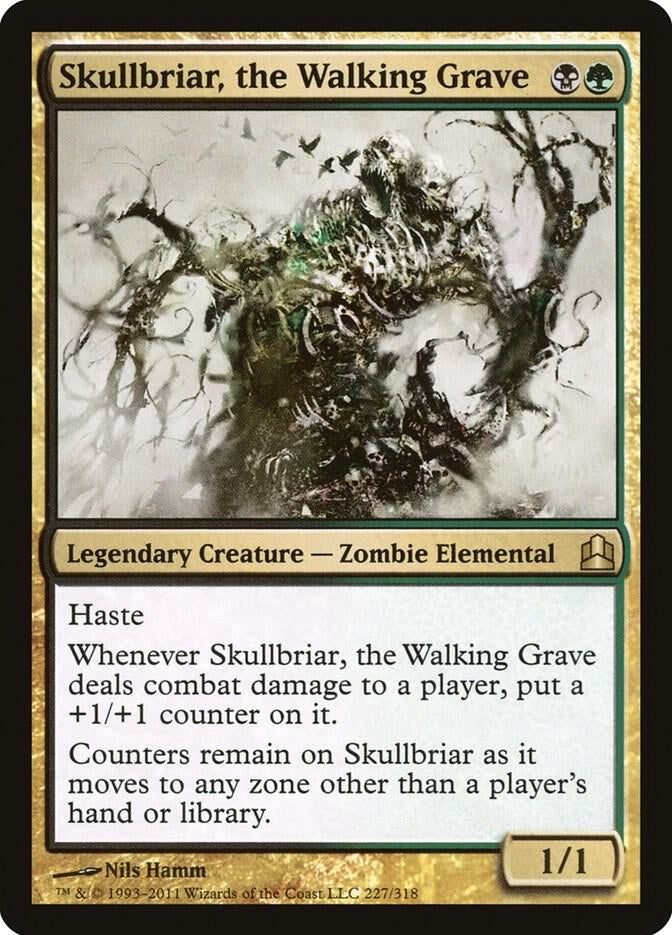 Skullbriar, the Walking Grave - Black/Green