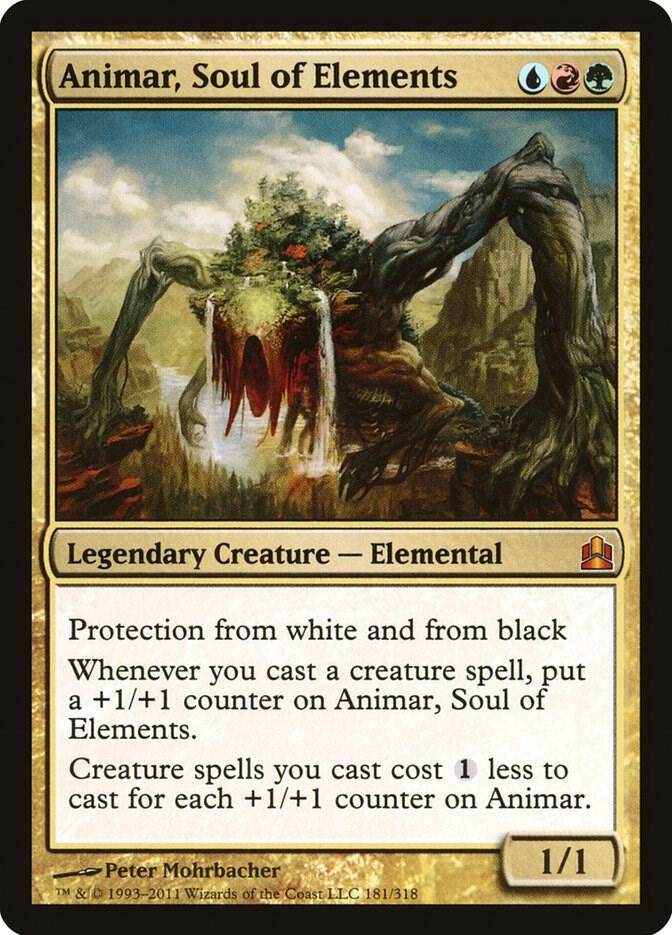 Animar, Soul of Elements - Green/Blue/Red