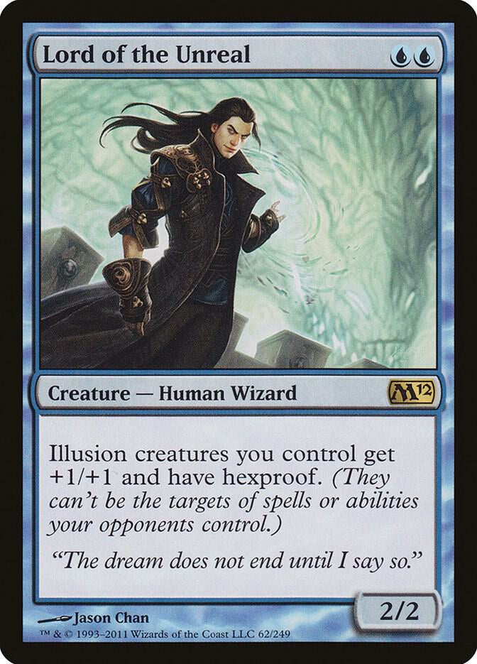 Lord of the Unreal - Creature - Human Wizard - BLUE