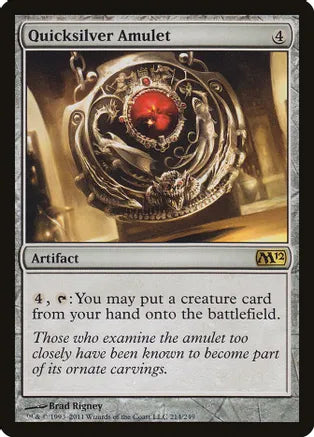 Quicksilver Amulet - Artifact