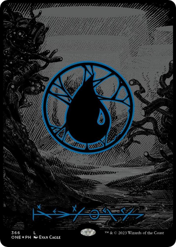 Island (Phyrexian) - Land