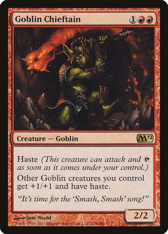 Goblin Chieftain - Red