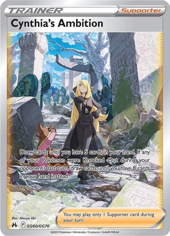 Cynthia's Ambition - Trainer - Supporter