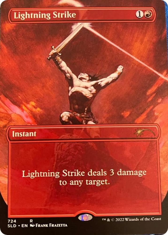 Lightning Strike - Red