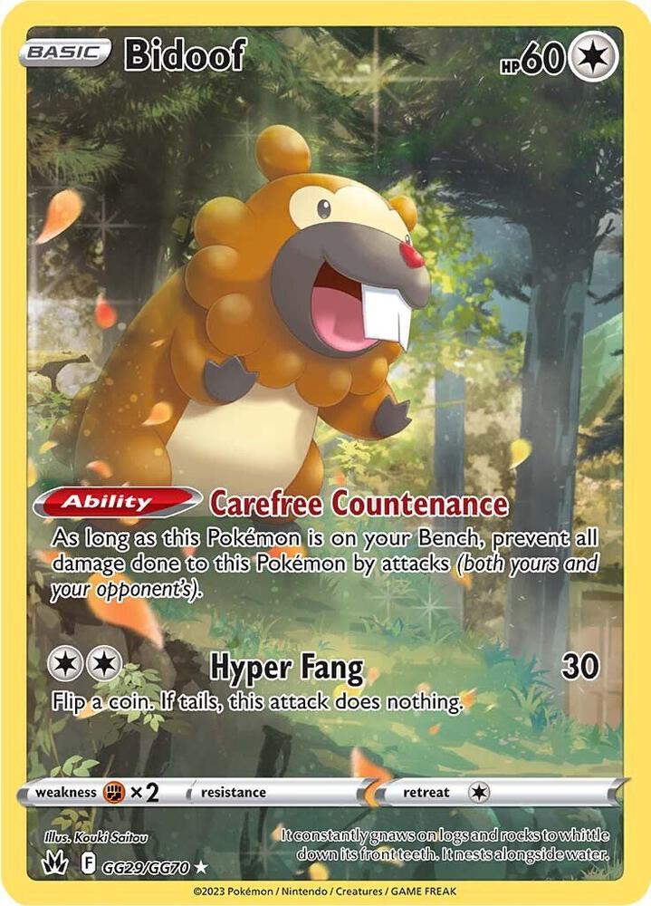 Bidoof - Colorless
