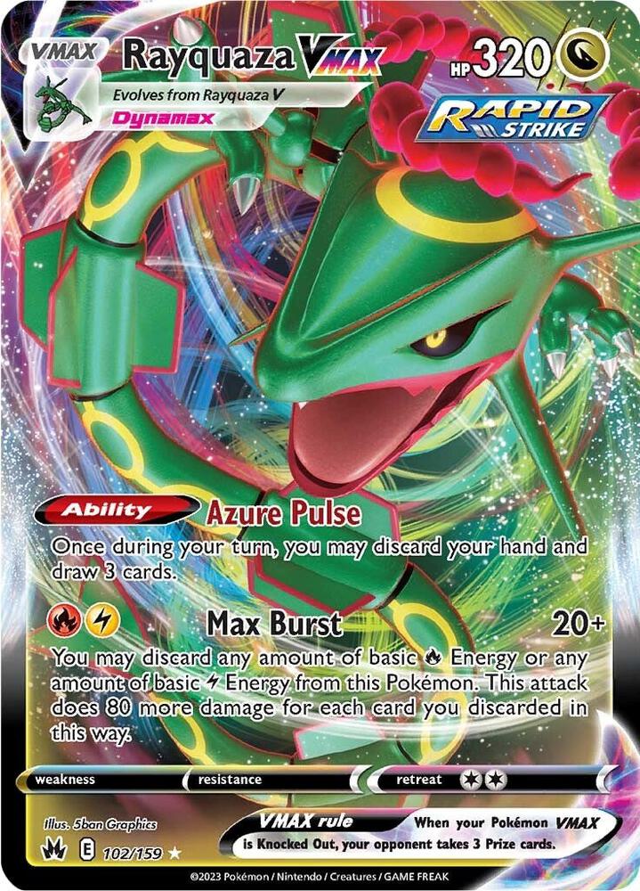 Rayquaza VMAX - Dragon