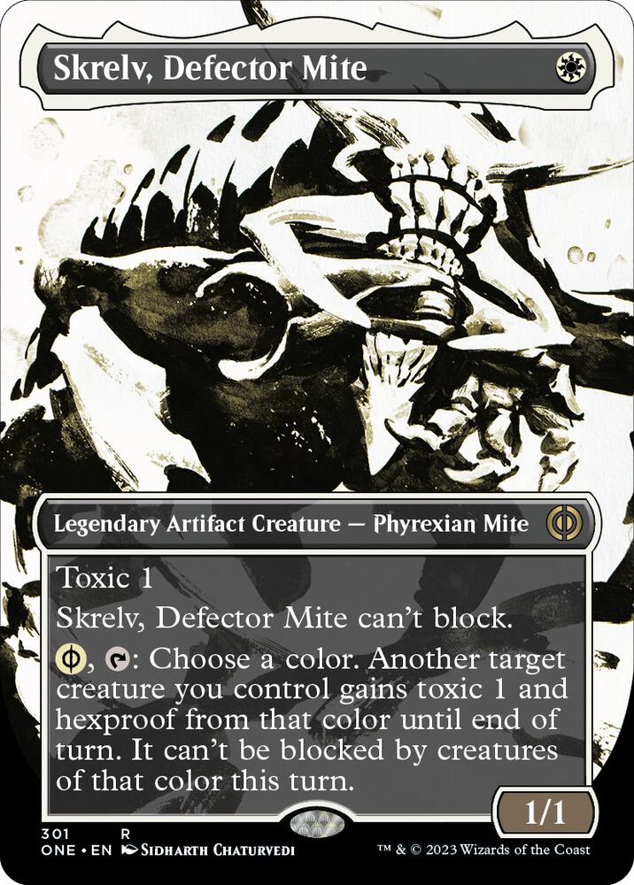 Skrelv, Defector Mite - White