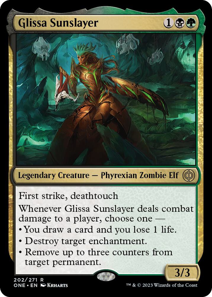 Glissa Sunslayer - Black/Green