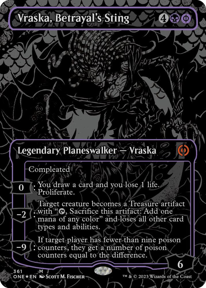Vraska, Betrayal's Sting - Black