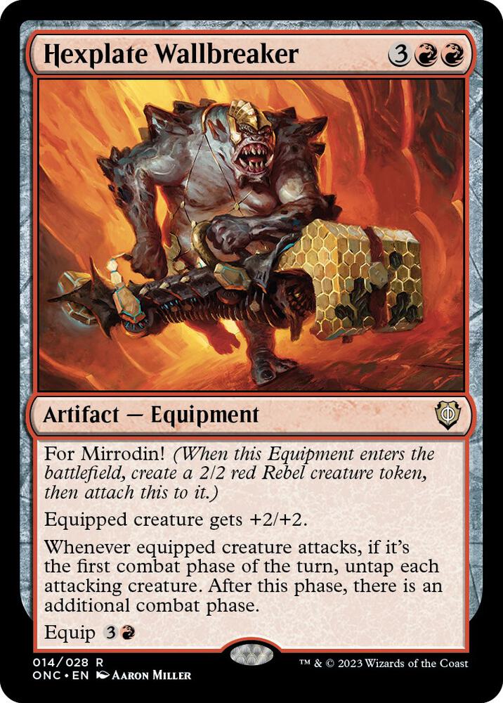 Hexplate Wallbreaker - Red