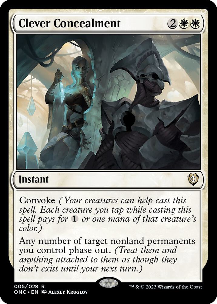 Clever Concealment - White