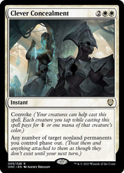 Clever Concealment - White