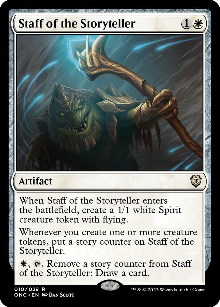 Staff of the Storyteller - White