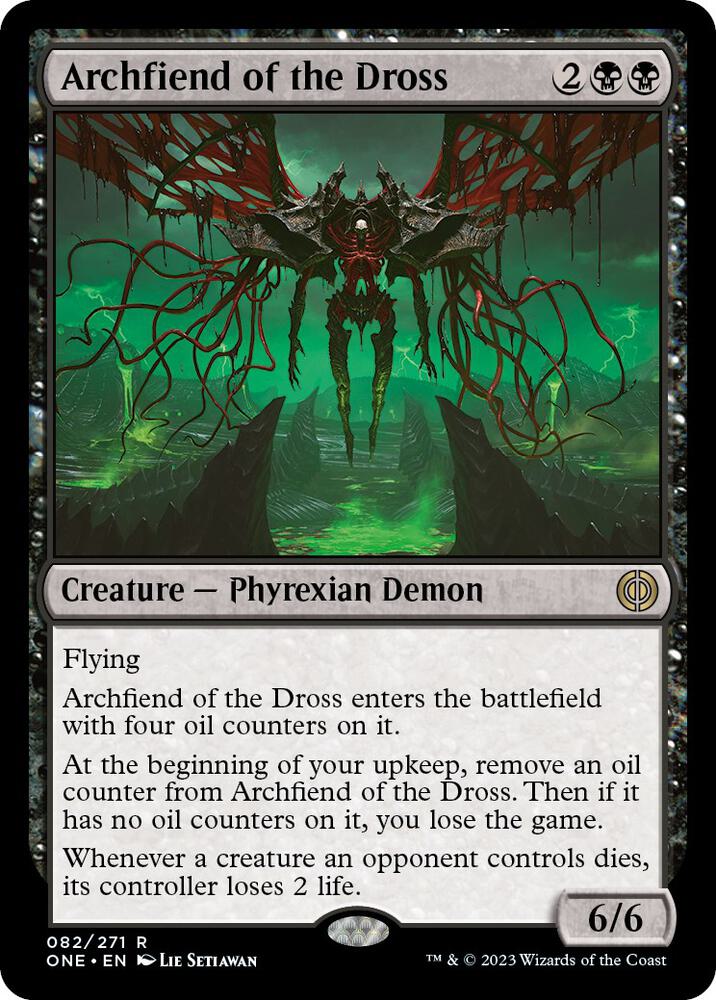 Archfiend of the Dross - Black
