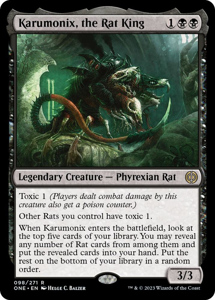 Karumonix, the Rat King - Black