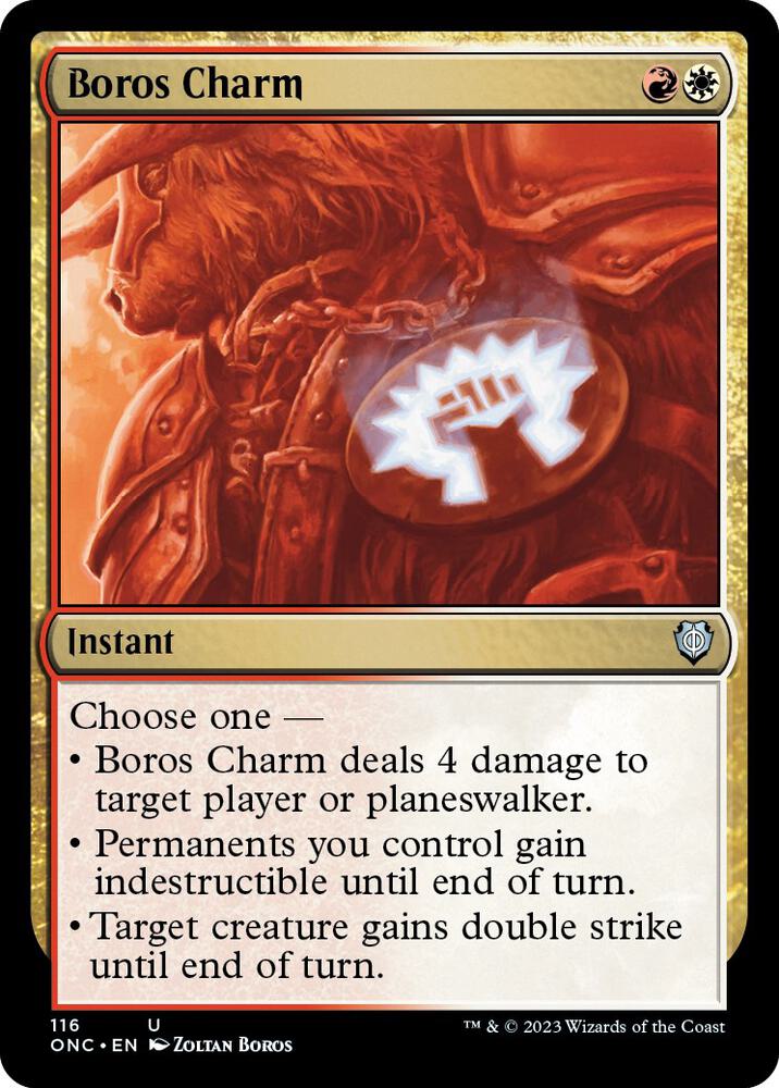 Boros Charm - Red / White - Staple