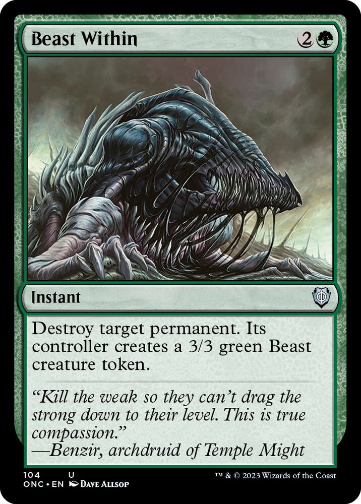 Beast Within - Green