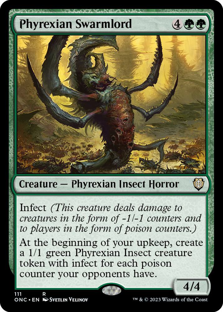 Phyrexian Swarmlord - Green