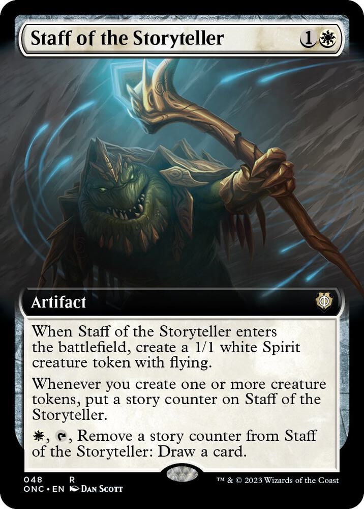 Staff of the Storyteller - White
