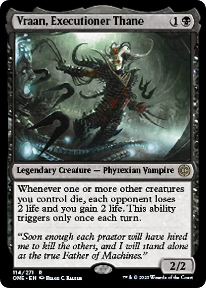Vraan, Executioner Thane - Black