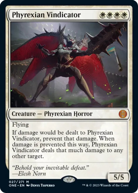 Phyrexian Vindicator - White
