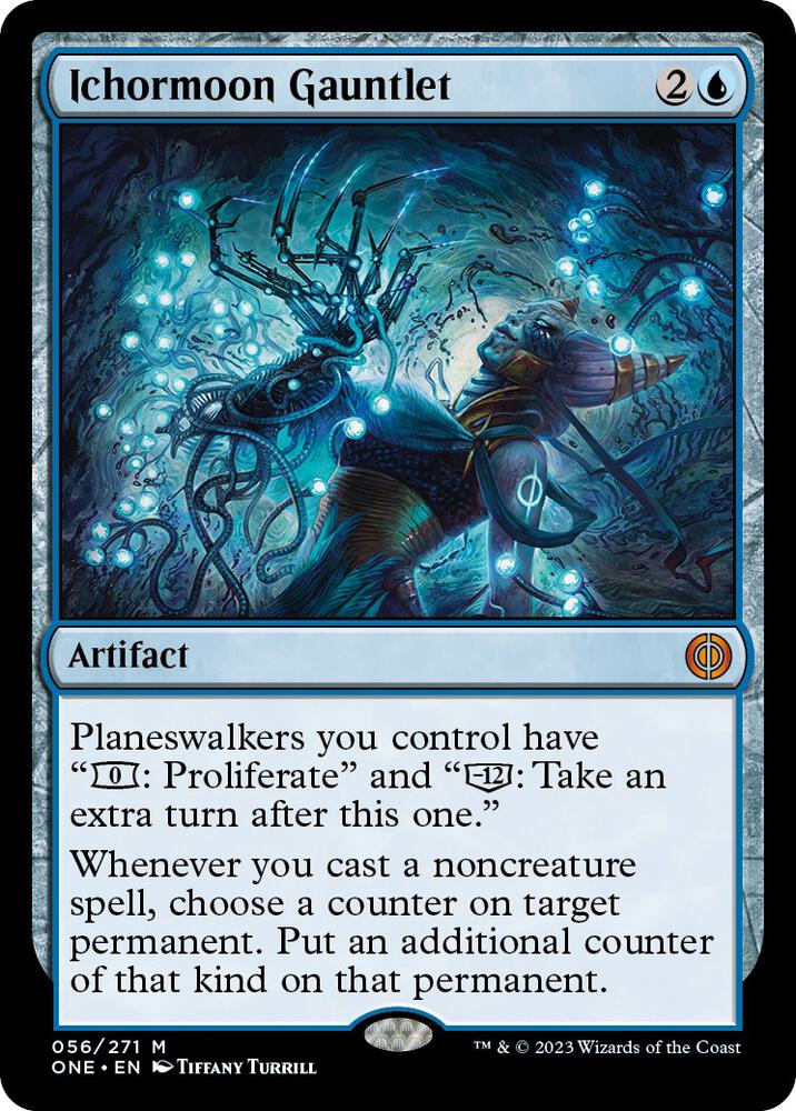 Ichormoon Gauntlet - Blue