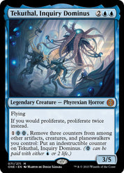 Tekuthal, Inquiry Dominus - Blue