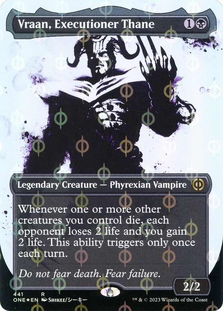 Vraan, Executioner Thane - Black