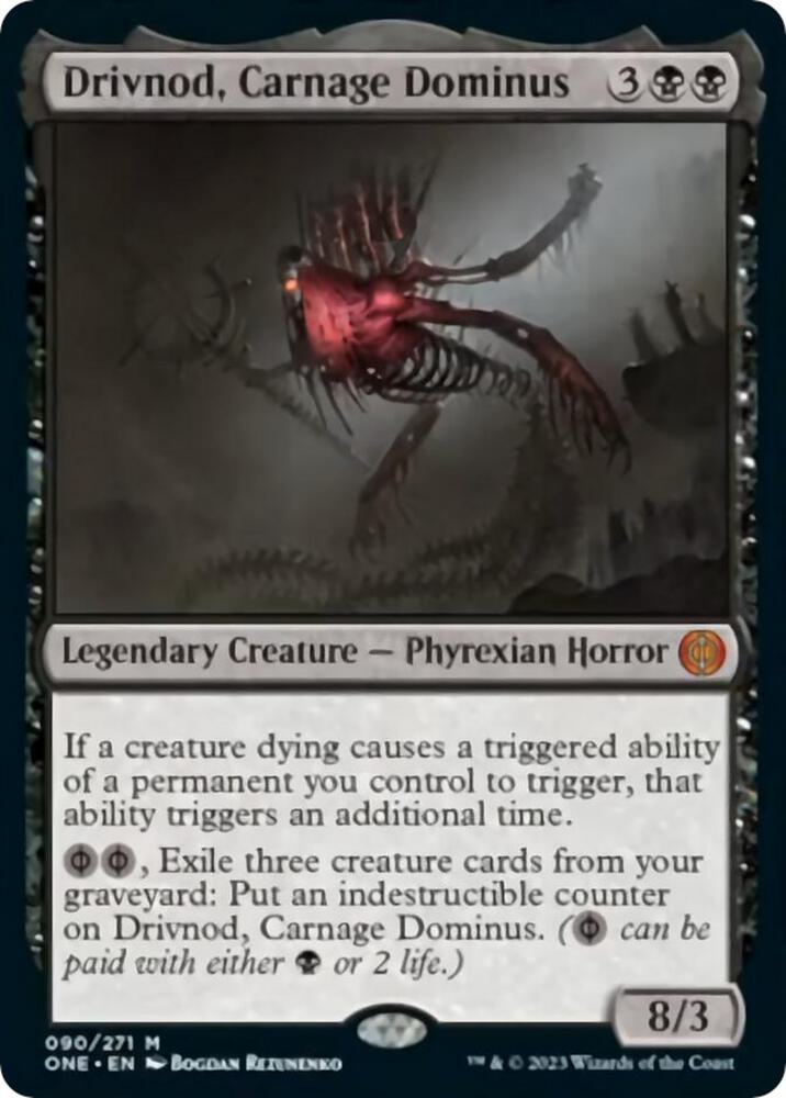 Drivnod, Carnage Dominus - Black