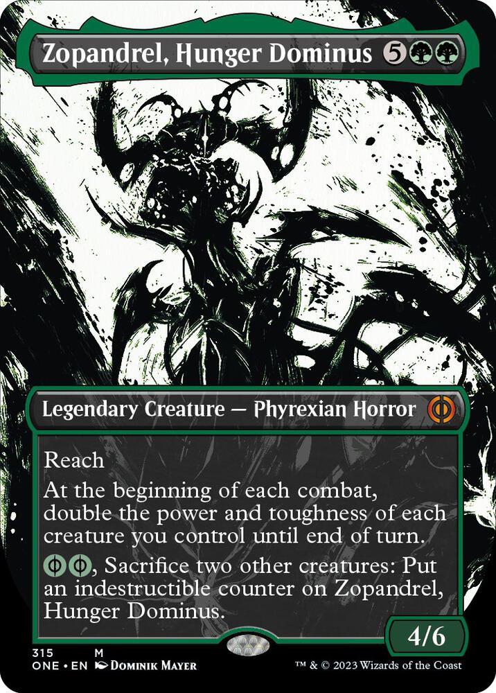 Zopandrel, Hunger Dominus - Green