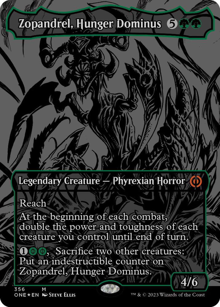 Zopandrel, Hunger Dominus - Green