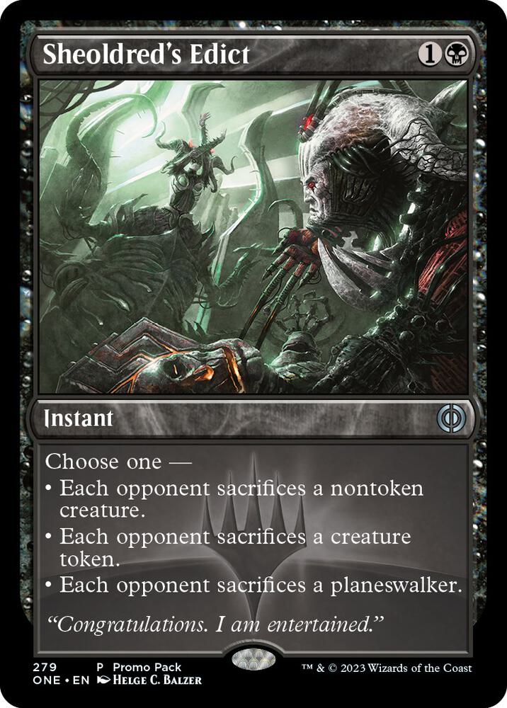 Sheoldred's Edict - Black