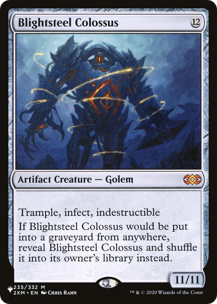 Blightsteel Colossus - Artifact Creature - Golem