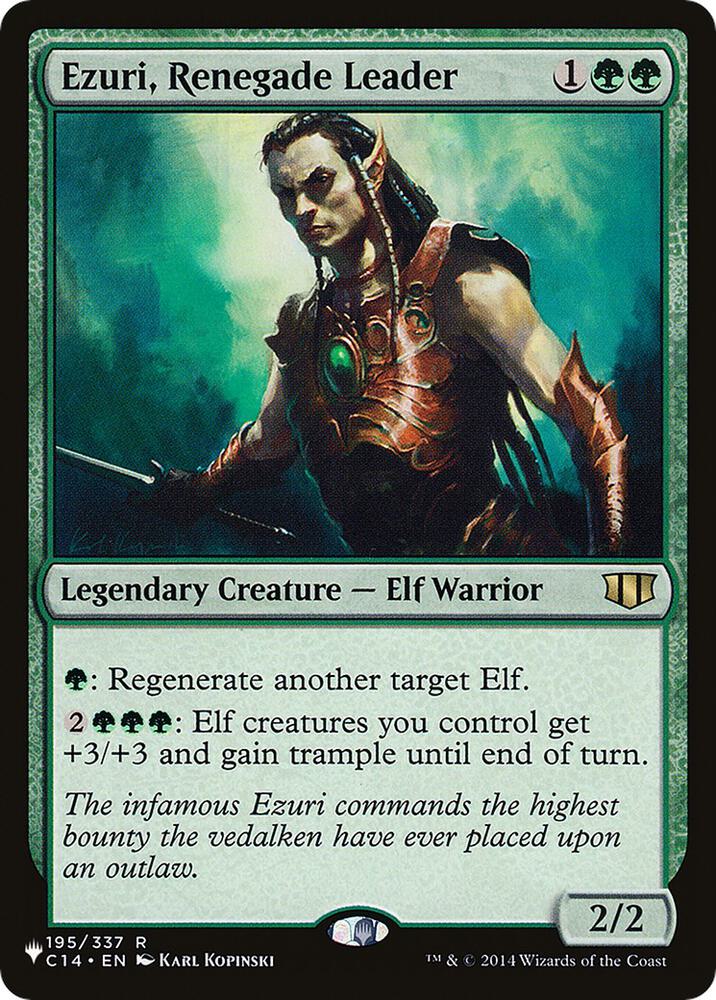 Ezuri, Renegade Leader - Green